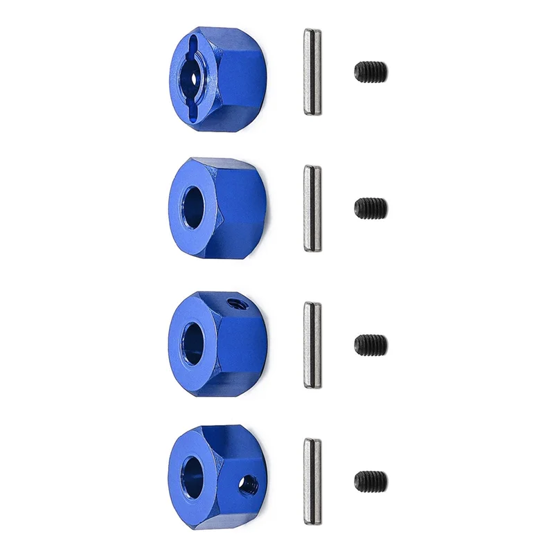 

Stable-RC Car Upgrade Hex Connector 12MM Kit Fortraxxas MINI MAXX RC Car Accessories Blue