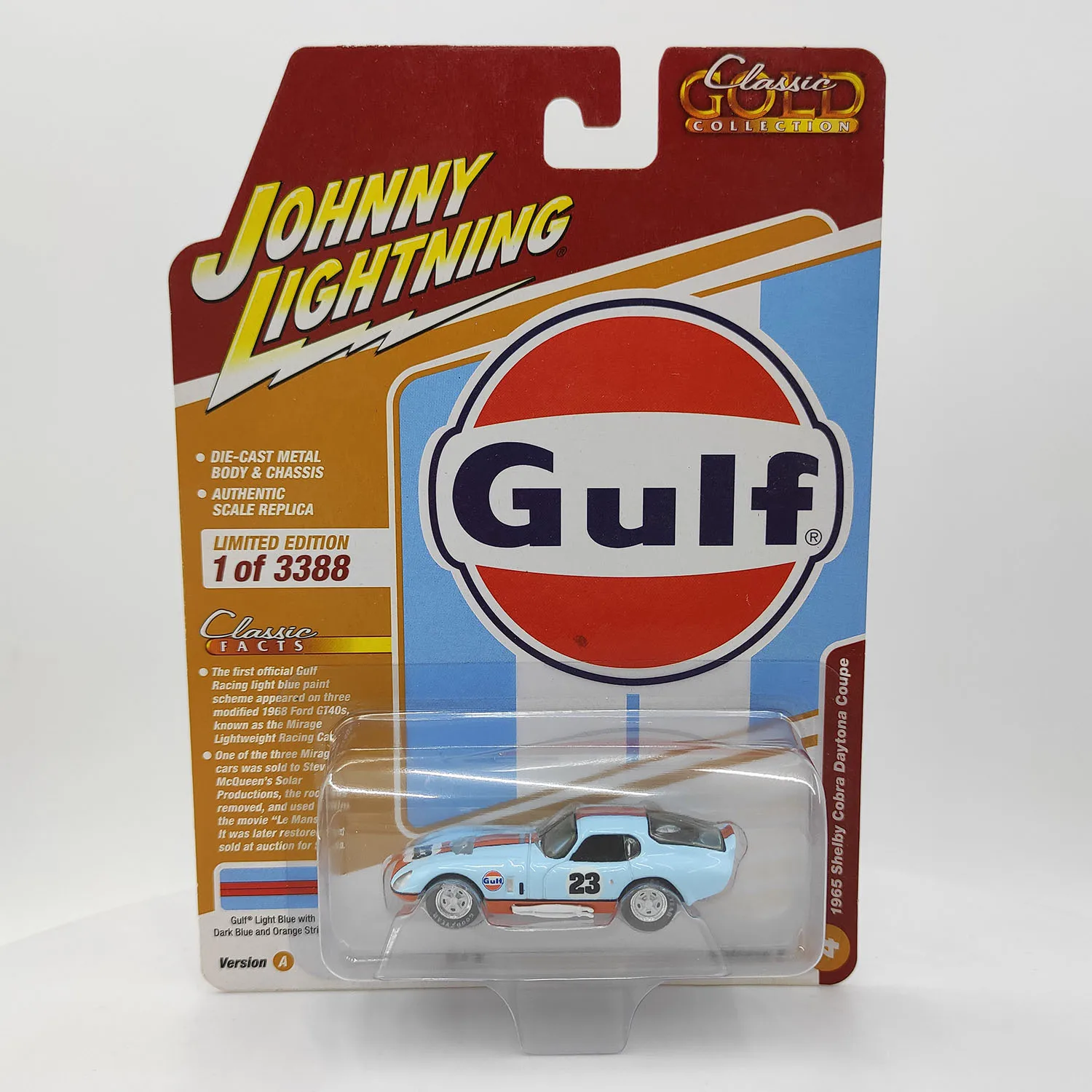 دييكاست JL 1/64 مقياس 1965 شيلبي كوبا دي ماتونا سيارة رياضية خليج رسمت سبيكة نموذج تحصيل لعبة هدية تذكارية العرض #4