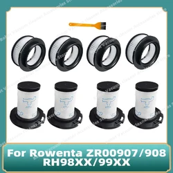 Compatible con los filtros HEPA Rowenta ZR00907/908 RH98XX/99XX para aspiradora Accesorios de reemplazo de filtro previo al motor