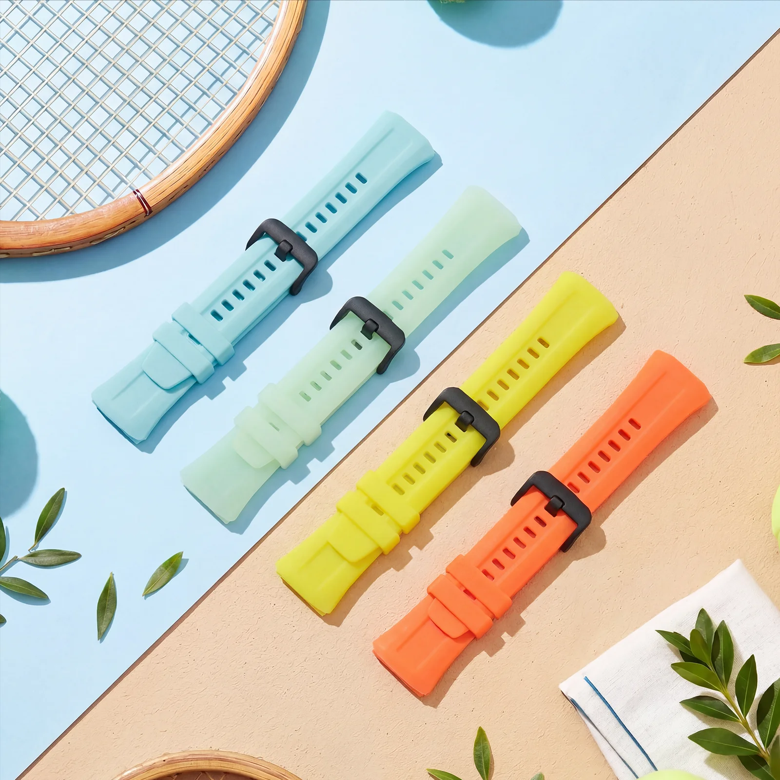สายนาฬิกาเรืองแสงสำหรับเปลี่ยน - Silicone Band Replacement บทวิจารณ์และราคา