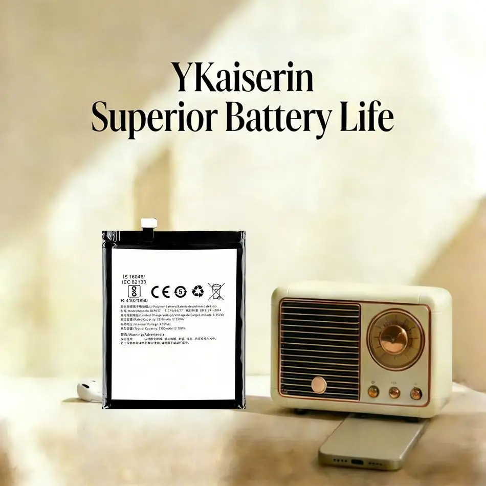 

Аккумулятор для мобильного телефона Oneplus 5 5T 3300 мАч BLP637, долговечный, премиум-класса, на замену