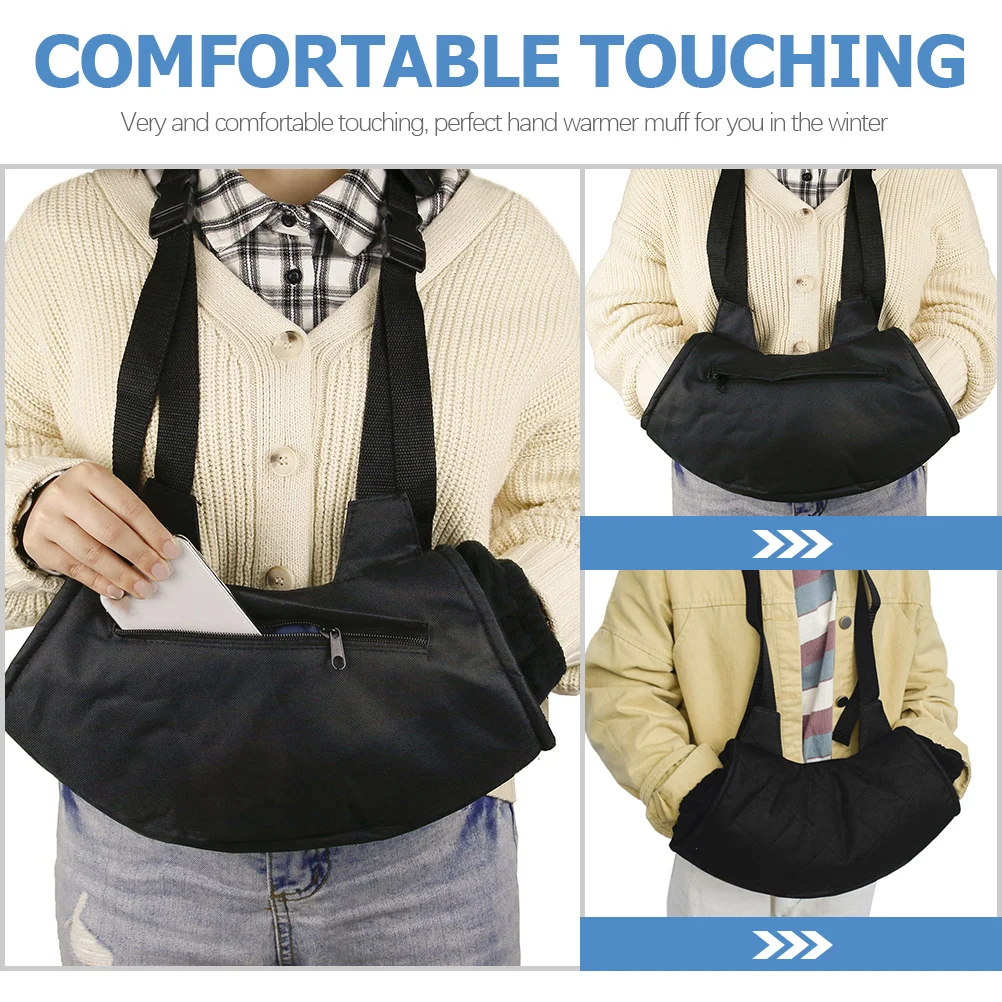 

Delicate Hand Warmer Muff Winter Supply Outdoor Accessory Comfortable Touching Formal Outfit Wedding Party Gift