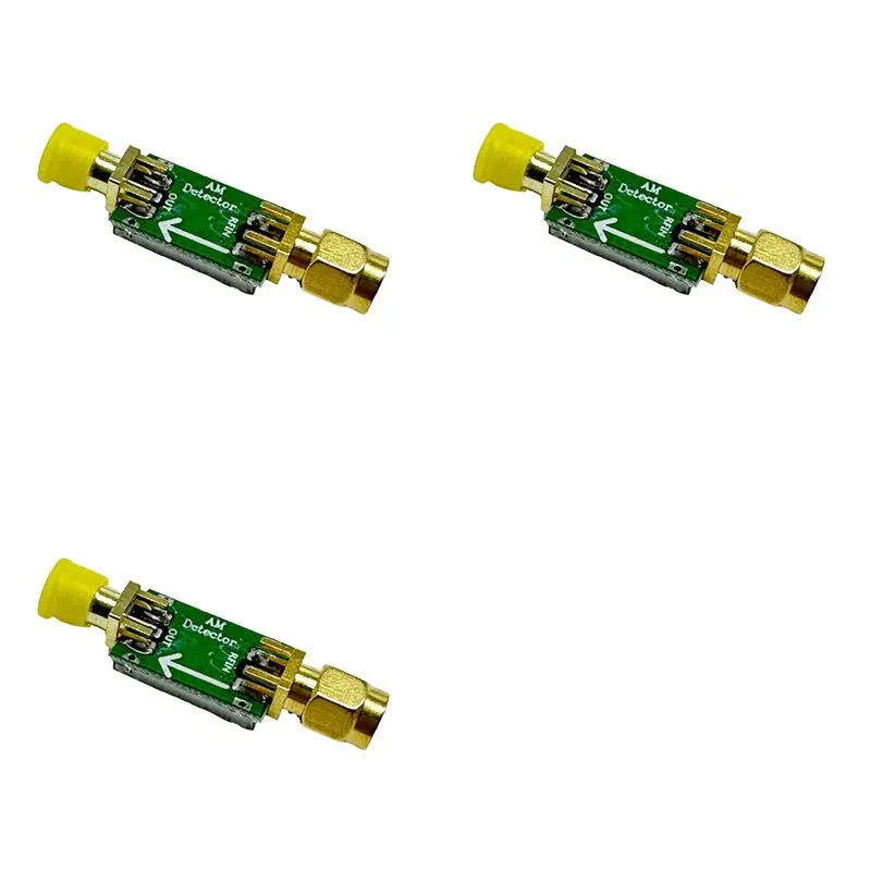 

【PUBLICITY】3X 0.1M-6Ghz RF AM Envelope Detector Amplitude Detector Discharge Signal Detection Multifunction Detector Module