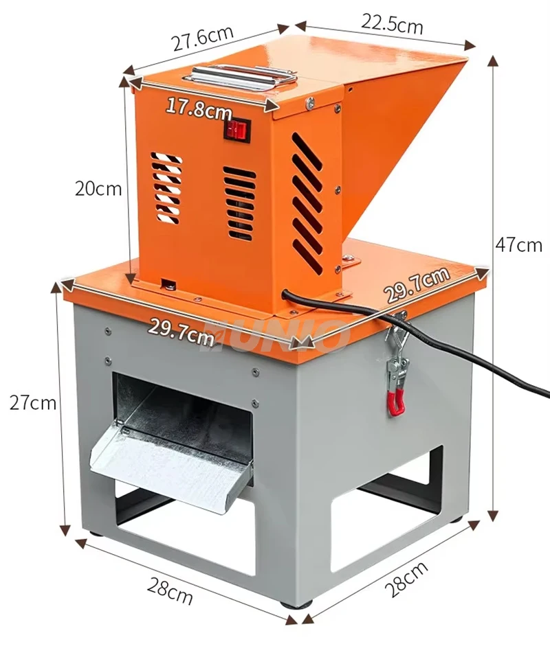 Household Multi-Purpose Grain Grinder - Easy to Operate for Corn/Rice/Soybean/Spices, Adjustable Fineness