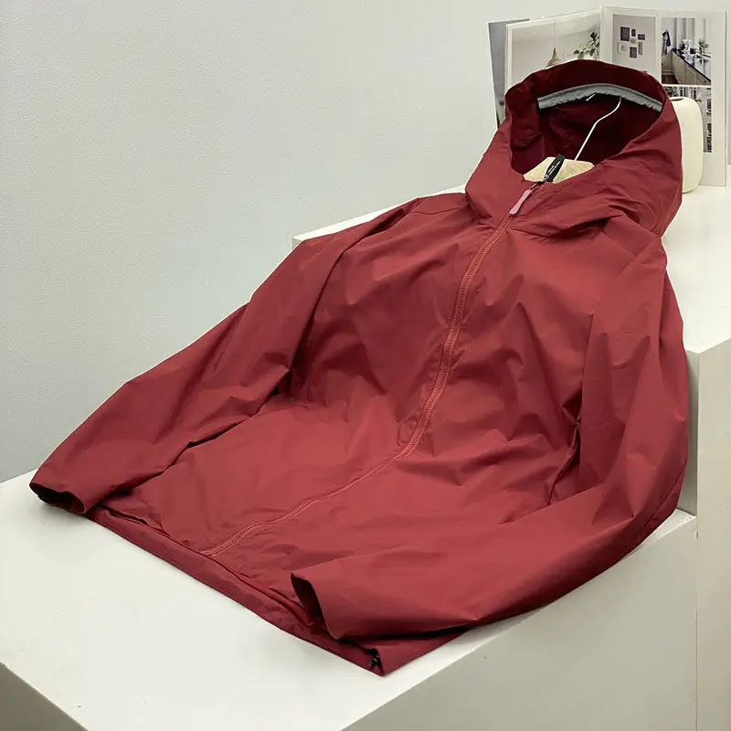 ARC Outdoor Men's and Women's Sport Fishing Mountaineering Solid Color Tourism Camping Leisure Soft Shell Hardshell Jacket