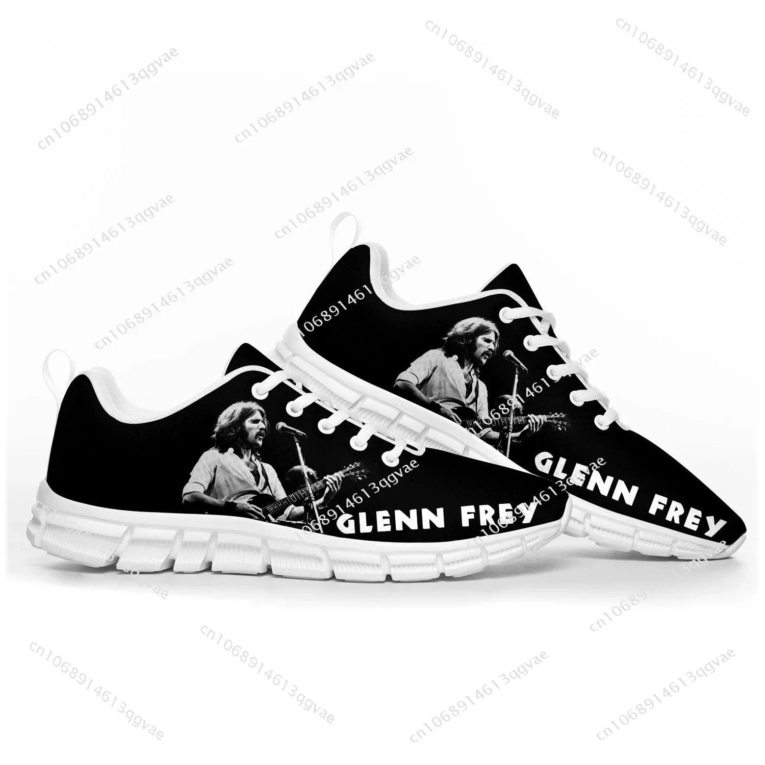 Glenn Frey Sports Shoes Mens Womens Teenager Kids Children Customized Sneakers Casual Tailor-Made Shoe High Quality Couple White