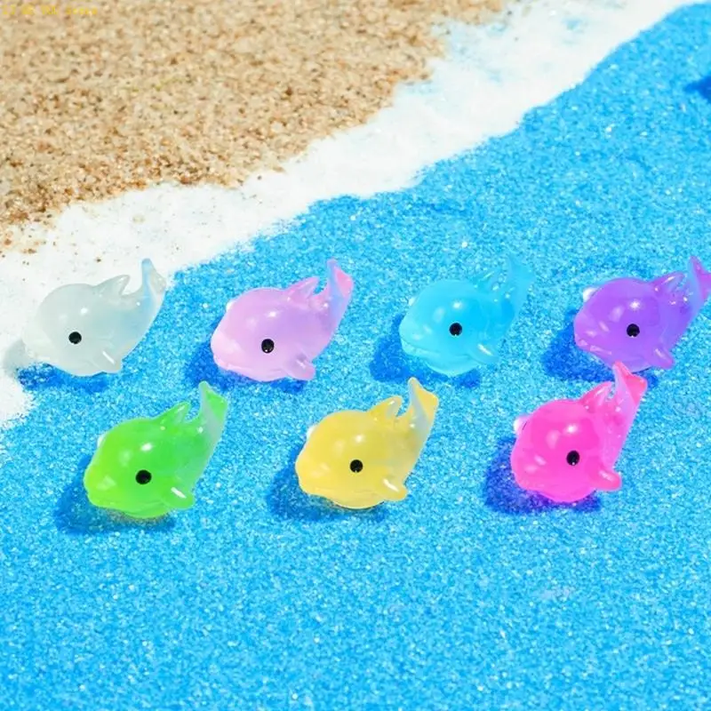 W3JE 10pack Realistic Moving Floating Colorful Fish Ornaments Aquariums Decoration