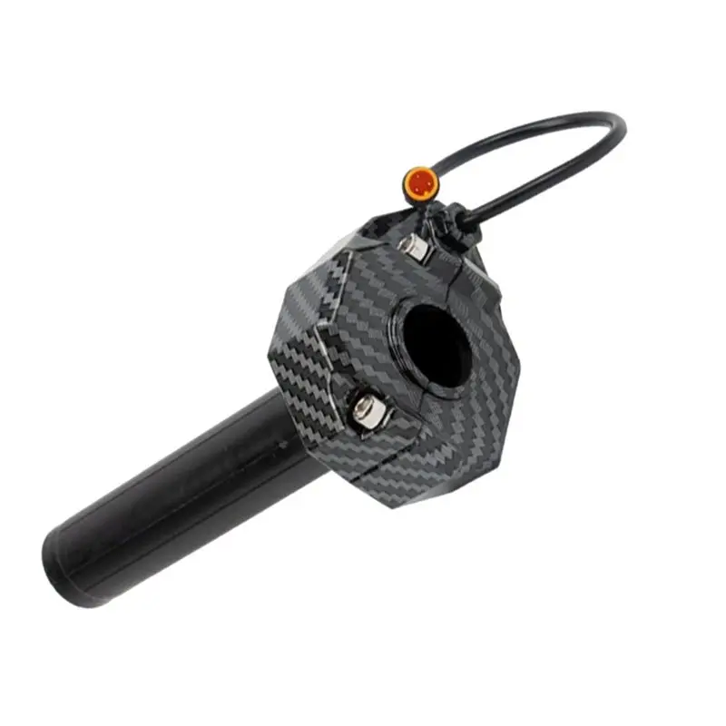 AB61-Motorcycle Full Twist Throttle Grip 3 Pin Male Plug Throttle Grip Accelerator Throttle Handlebars For Sur Ron
