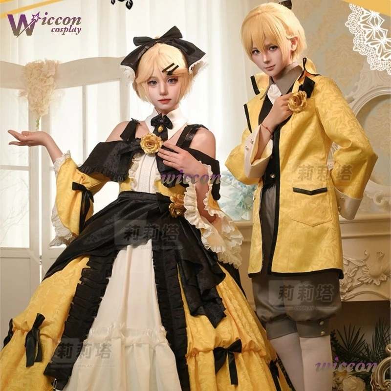 

lzjz/ Lily Anna Evillious Chronicles Cosplay Outfit Gothic Lolita Dress Fans Princess Dress Party Prop Kawaii Jirai Kei