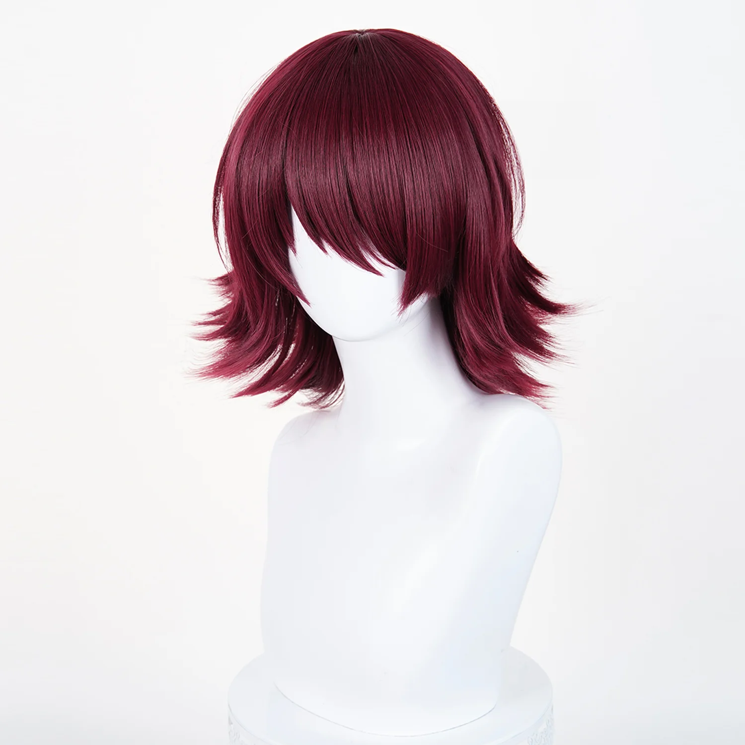 Gioco Arknights Exusiai Parrucca Cosplay Lemuel Fucsia Capelli Cosplay corti capovolti per Comicon Party Donne adulte Uomini