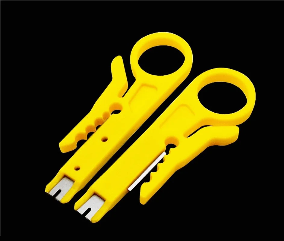 Portable Wire Stripper Knife Crimper Pliers Crimping Tool Cable Stripping Wire Cutter Cut Line Tool Cable Stripping Wire Cutter