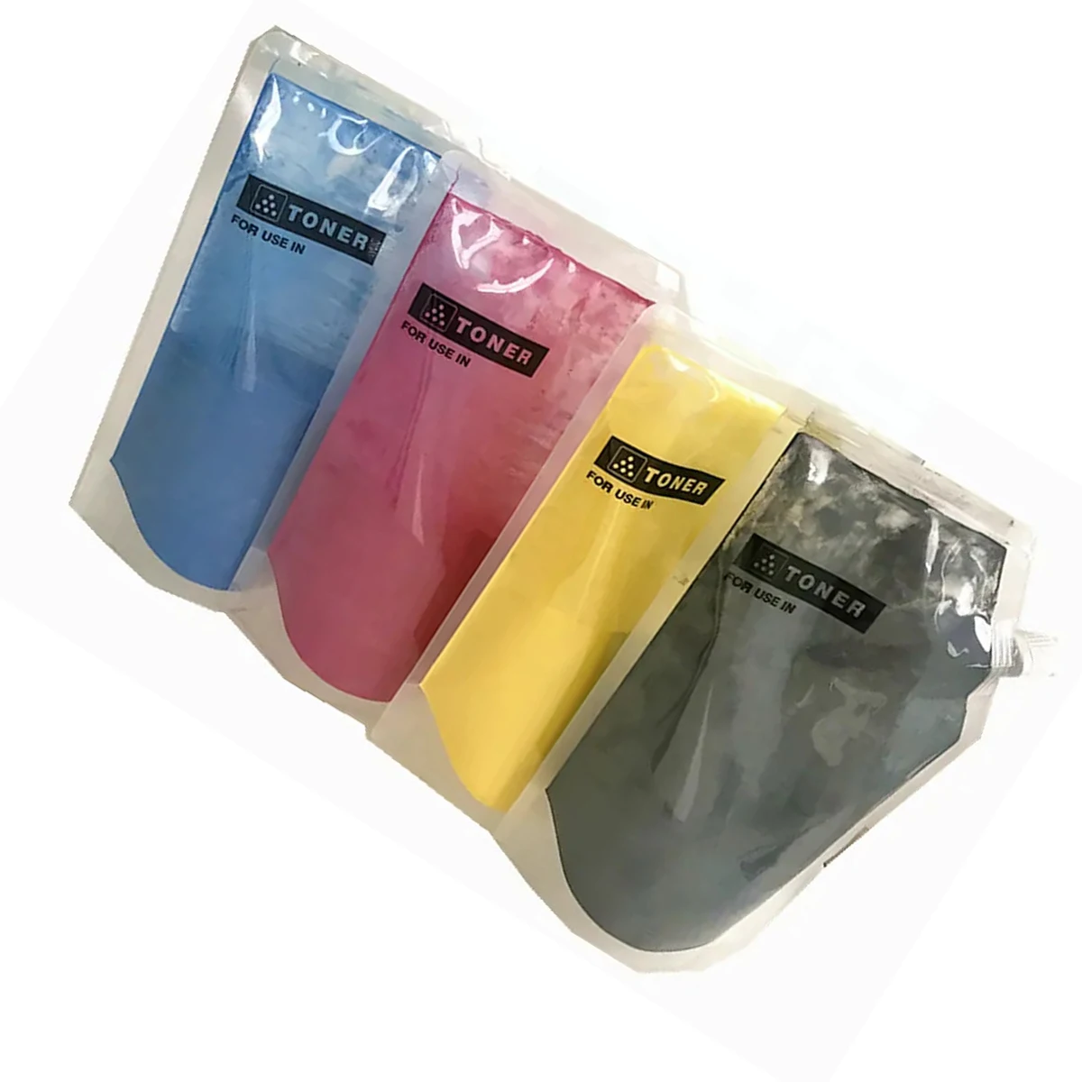 Kit di ricarica polvere toner inchiostro da 1 kg Reset per Sharp MX C55M MX C55Y MX C55-T MX C55-TK MX C55-TBK MX C55-TB MX C55-TC