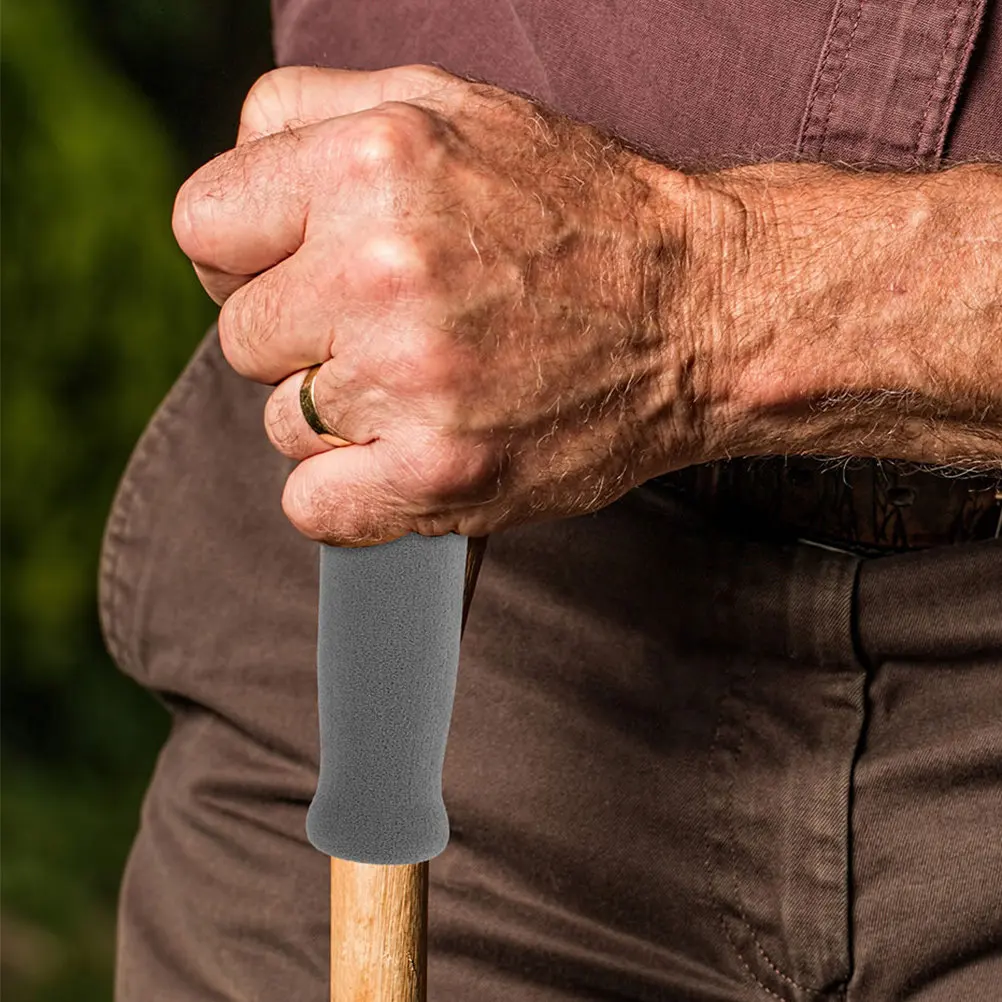

6Pcs Walking Cane Handle Wraps Soft Sponge Grip Ergonomic Non Slip Crutch Handle Covers Walking Cane Accessories