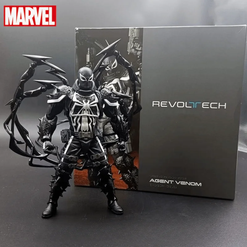 Hot Ct Version Agent Venom Action Figure Kaiyodo Figurine Marvel Pvc Movable Collection Eugene Thompson Ko Model Toy Gfit