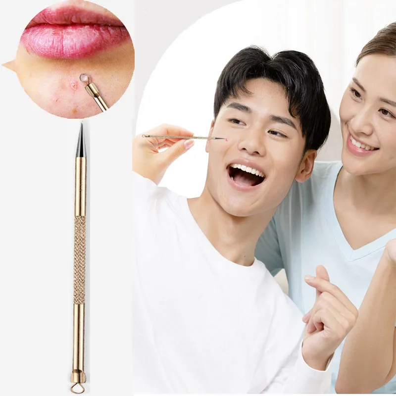 10 sztuk Nowy Produkt Ultra-Drobny Dwustronny Igła do Trądziku Specyficzne Usuwanie Pryszczy i Wągrów Narzędzie do Czyszczenia Pór i Pielęgnacji Skóry