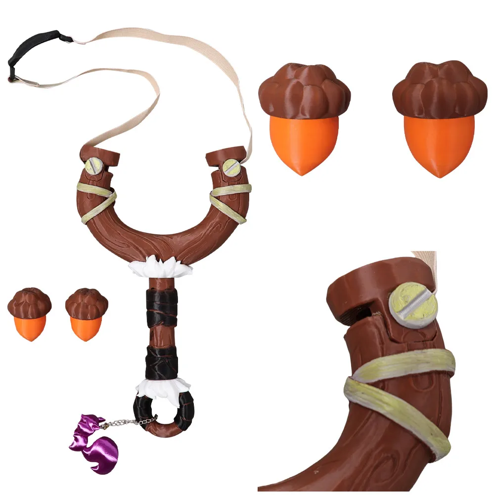 Game Rivals Doreen Green Cosplay Fantasia Squirrel Costume Tail Headband Disguise Clothes Roleplay Halloween Carnival Suit Women - view 6