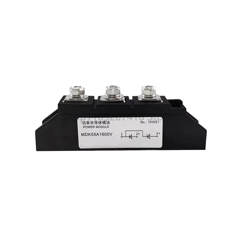 MDK25A 40A 55A 70A 100A 110A 130A ~800A 1600V Rectifier Module DC Solar Anti-reverse Diode Photovoltaic Diode Two in and one out