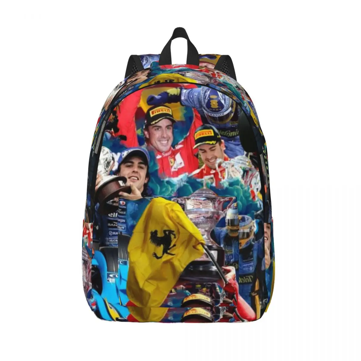 Mochila informal de lona para hombre y mujer, morral para el trabajo de la escuela secundaria, para ordenador portátil, para exteriores, para hombre y mujer