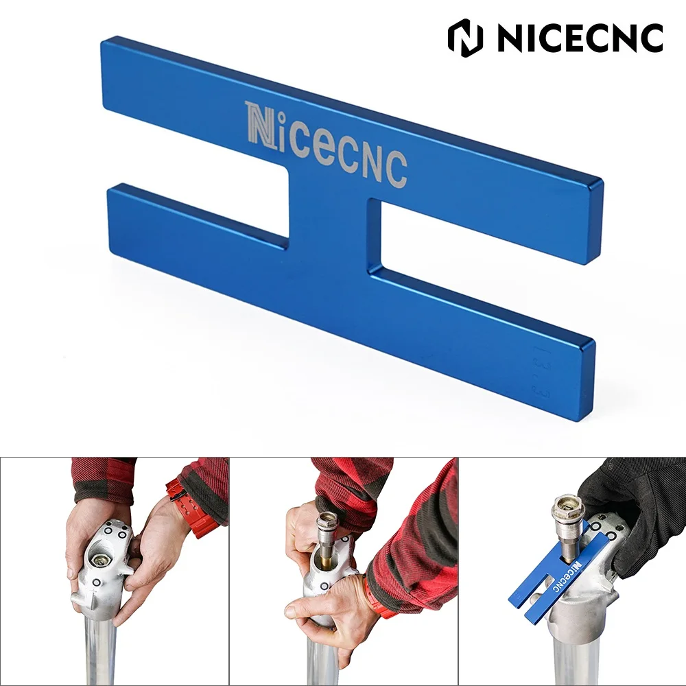 NICECNC 13.3mm Fork Damper Rod Holding Tool Universal For KTM KAWASAKI Beta Sherco HONDA Husqvarna YAMAHA Motocycle Accessories