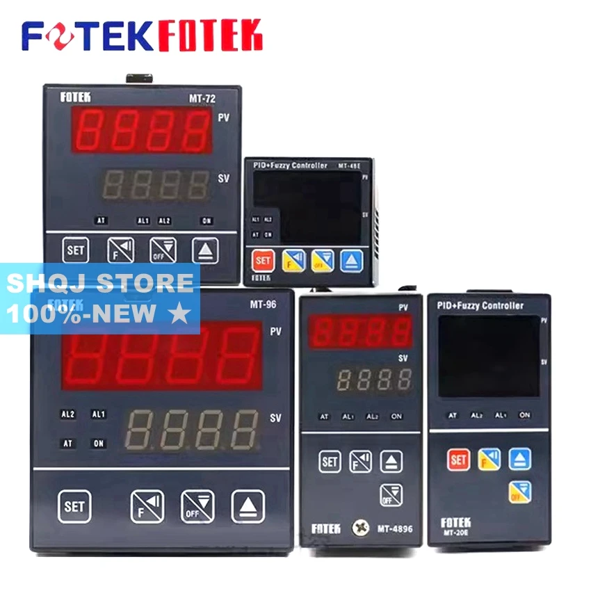 

FOTEK 100%-NEW MT-48E MT48-RE/VE/LE MT-72 MT72-R/V/L MT-96 MT96-V/R MT-20 MT20-RE/VE MT Series Temperature Controller