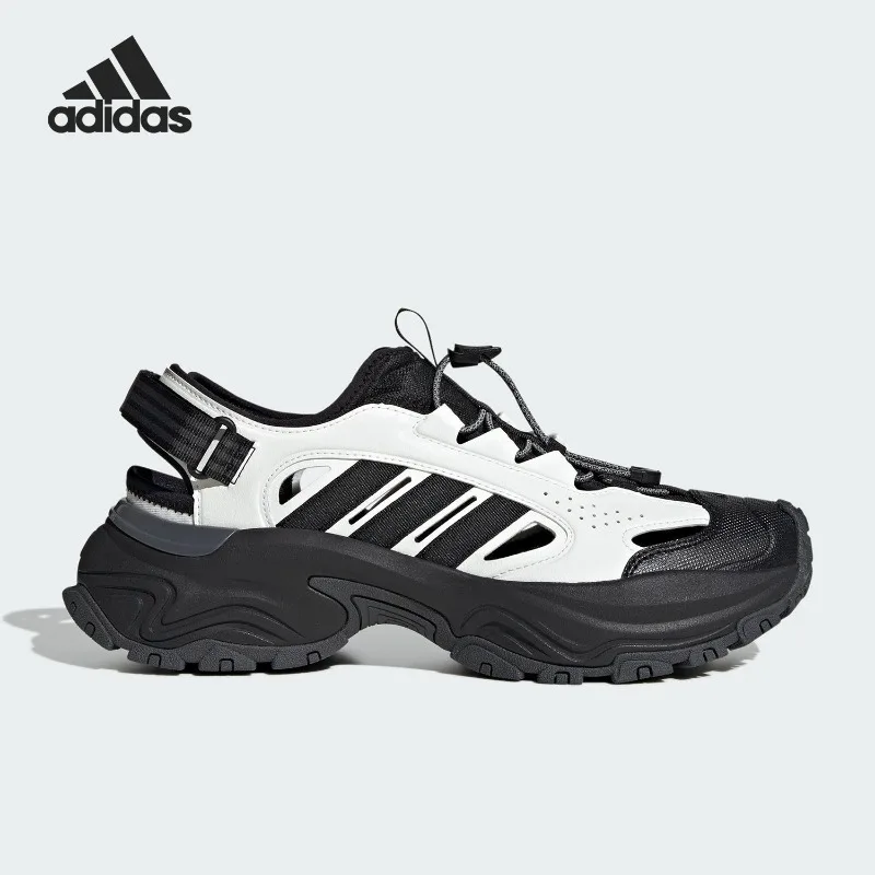 Adidas Seasonal New Men's and Women's Breathable Fashion Platform Sandals JP8898