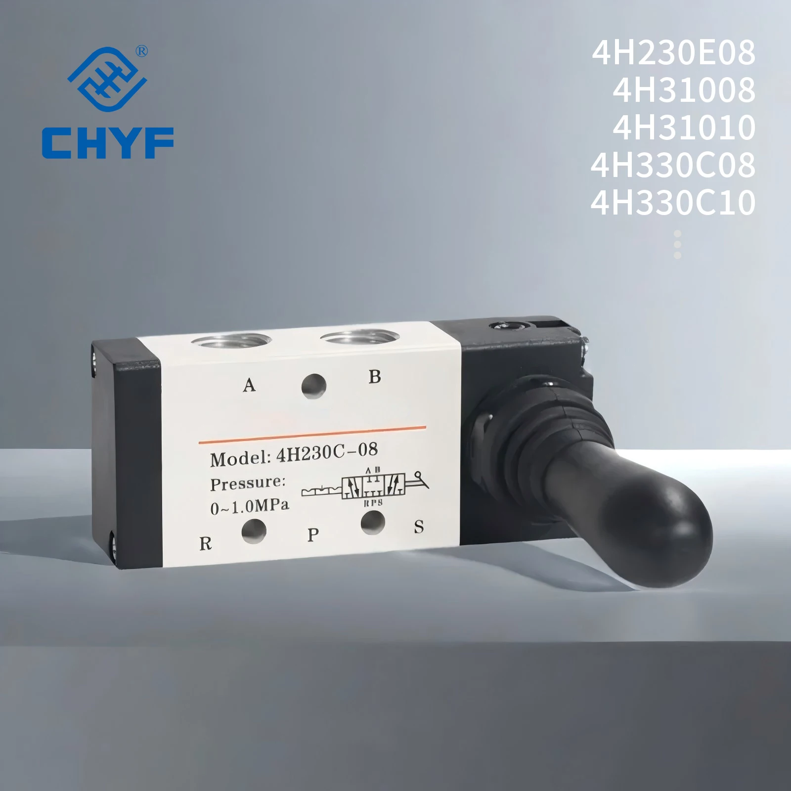 

Airtac 4H Series Pneumatic Hand Lever Valve 4H21006