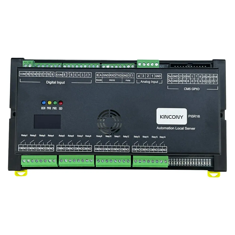 Raspberry Pi CM5 IoT Gateway for Smart Home & Industrial Automation---KinCony Pi5R16