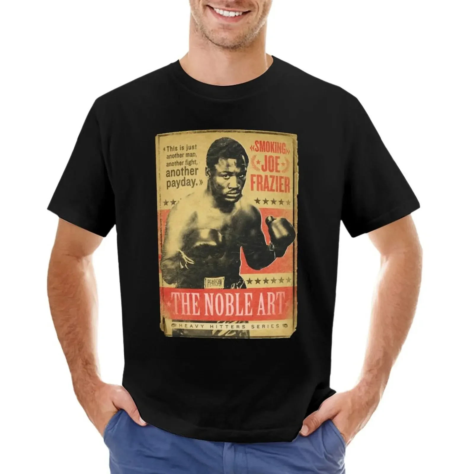 Smokin' Joe Frazier T-Shirt Tee shirt new edition t shirt fitted t shirts for men