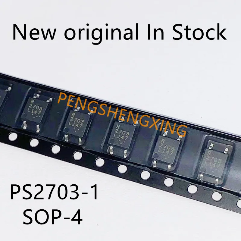 10PCS/LOT    PS2703-1 PS2703  SOP-4 NEC2703    Photoelectric coupling chip