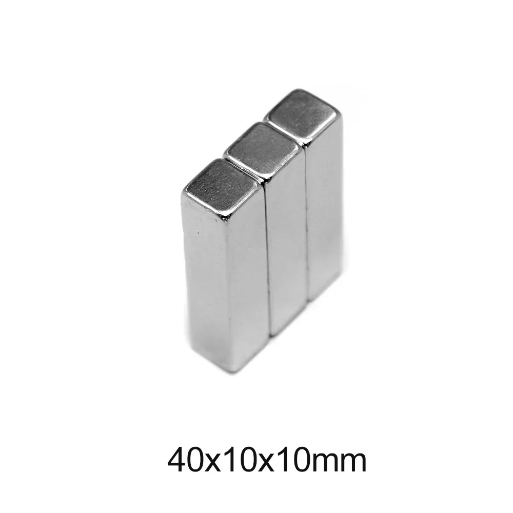40x10x10 Block Strong Magnetic Magnet 40x10x10 mm For Home Refrigerator,Office,DIY40x10x10mm Quadrate Big Magnet Sheet 40*10*10