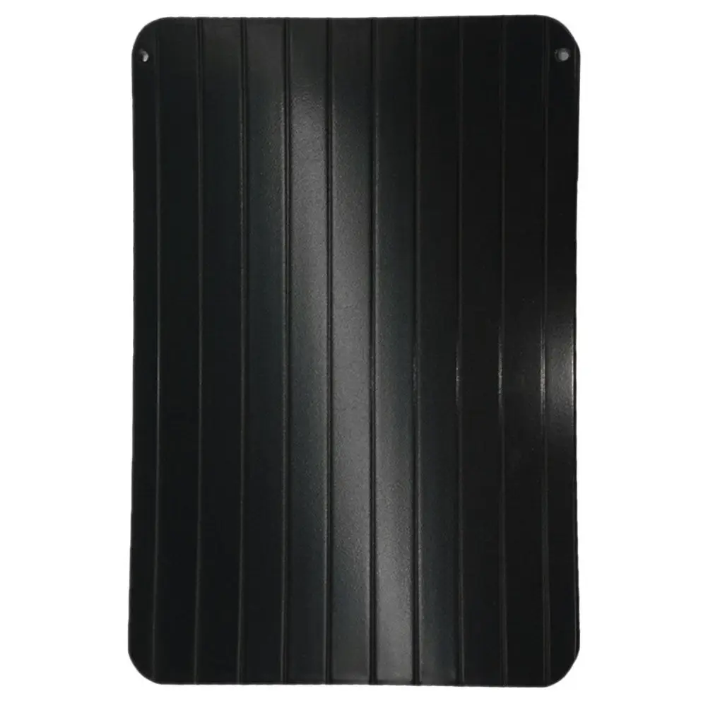 Rapid Defrost Tray Aluminum Alloy Thawing Board for Meat Steak Chicken Pork Heavy Duty Dishwasher Safe