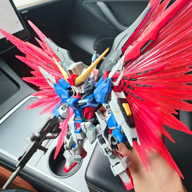 

In Stock Genuine Bandai Gundam Model Kit MGSD ZGMF-X42S Destiny Gundam Z.A.F.T. Anime Assembly Model Action Figure Collection