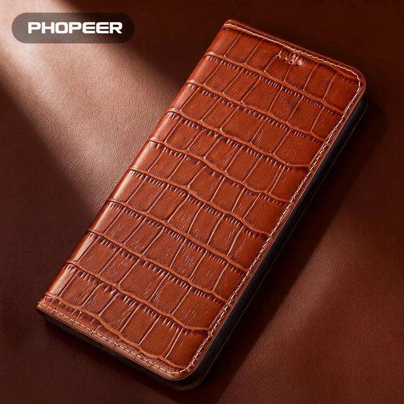 

Genuine Leather Phone Case for Flip iQOO Neo 10 9 8 7 6 5 3 S SE Lite Global Pro CN Bamboo Three Card Bag Phone Case