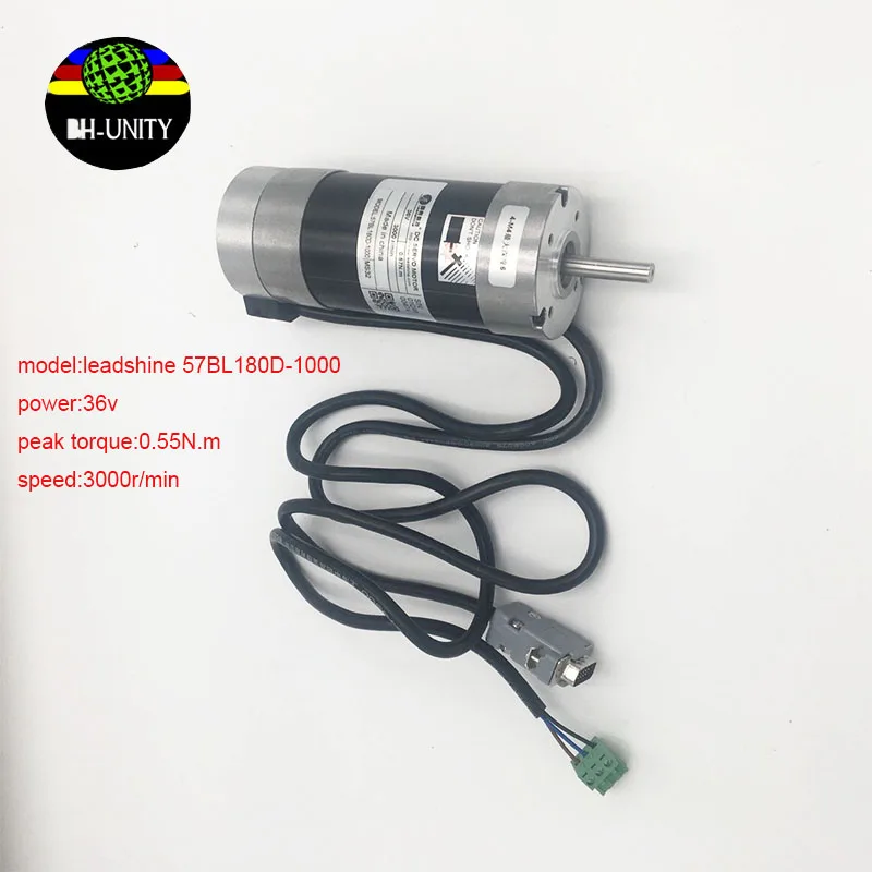 Brand New!Motor Leadshine DC Servo Motor for Inkjet Printer 57BL180D-1000 for Mutoh, Mimaki, Flora Digital Printer