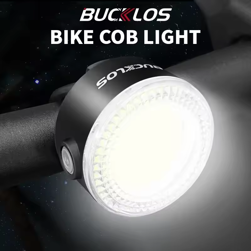 BUCKLOS Bike Light COB Front Rear Bicycle Lights LED Rechargeable Mountain Road Bicycle Lamp MTB Tail Light Cycling Flashlight - Image 5