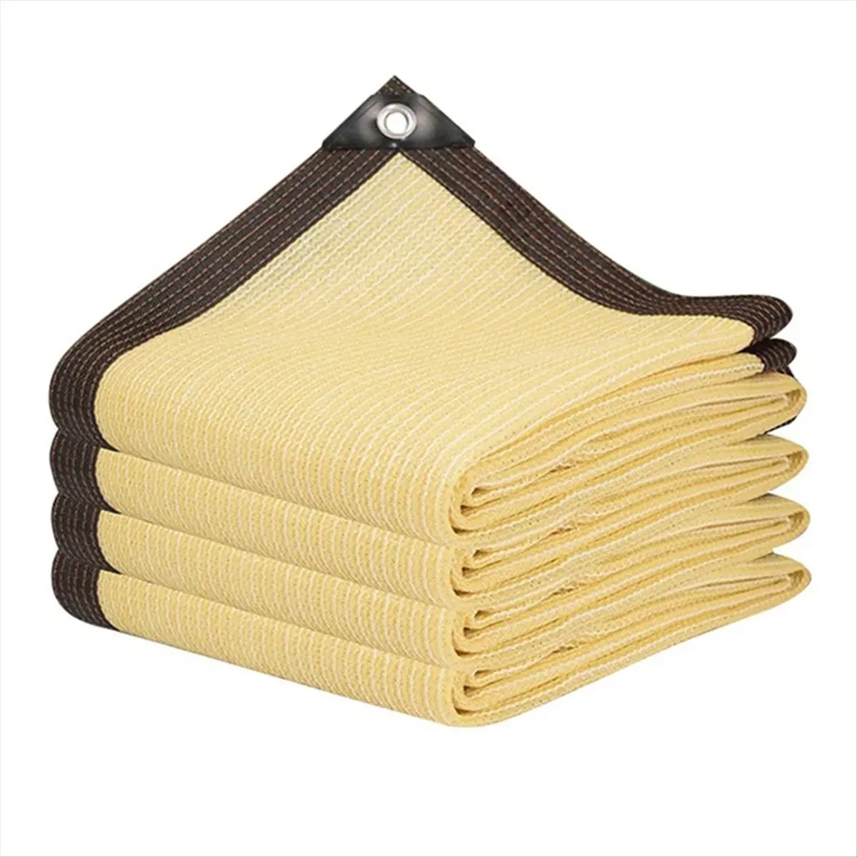 A24I UV Protection Beige Shade Net Garden Balcony Plant Shed Shade Sail Outdoor Swimming Pool Awning Cover Camping Canopy,A