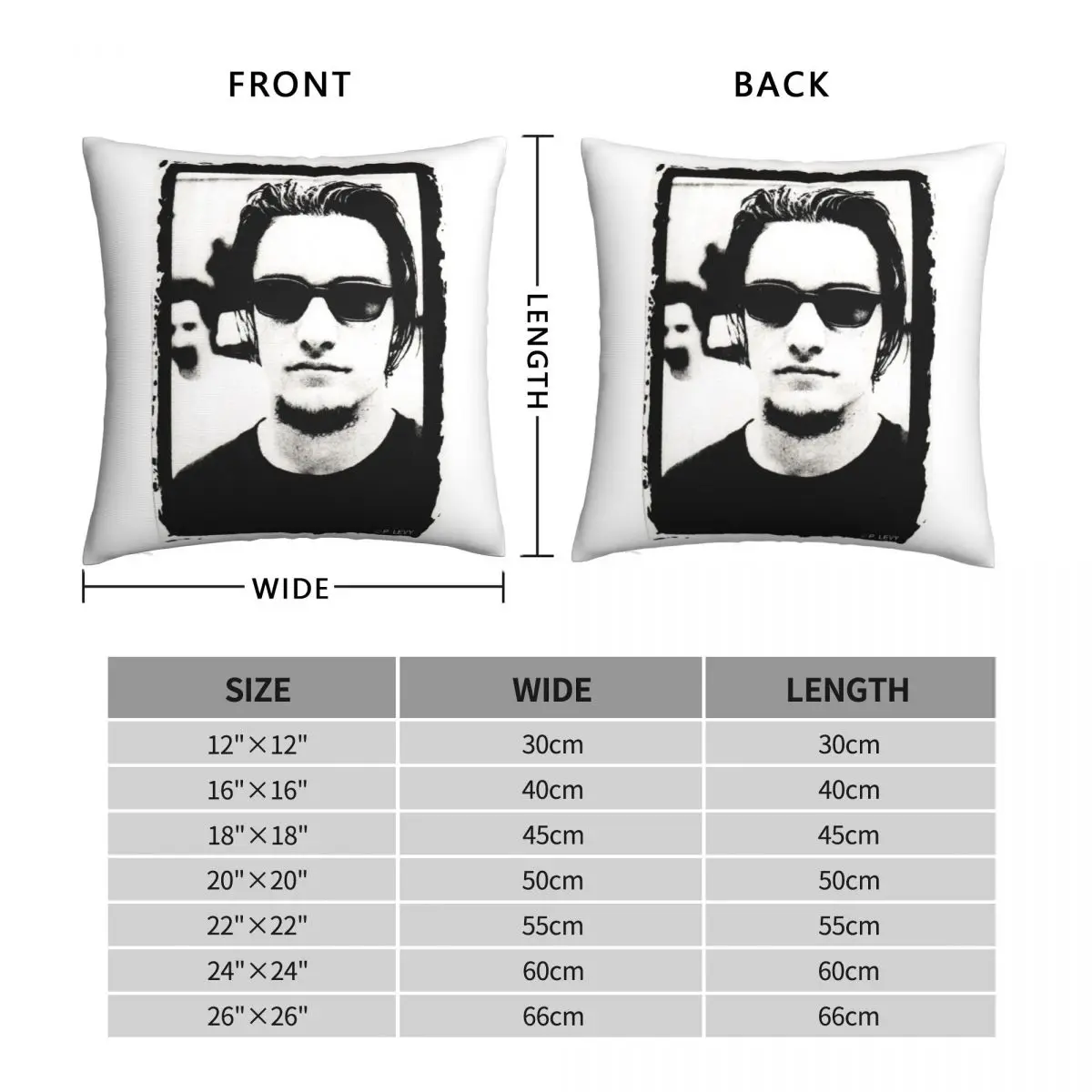 Mike Patton Faith No More Pillowcase Polyester Linen Velvet Pattern Zip Decorative Throw Pillow Case Car Cushion Cover 18