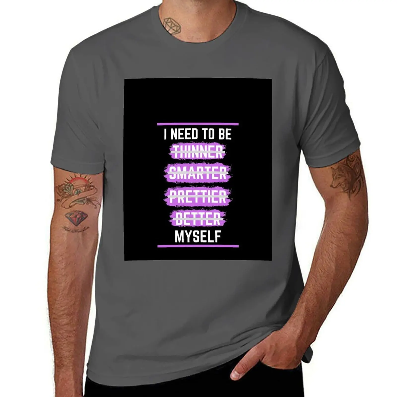 

I need to be myself T-Shirt cotton t shirt pack man t shirts for men man t shirts cotton T-Shirt