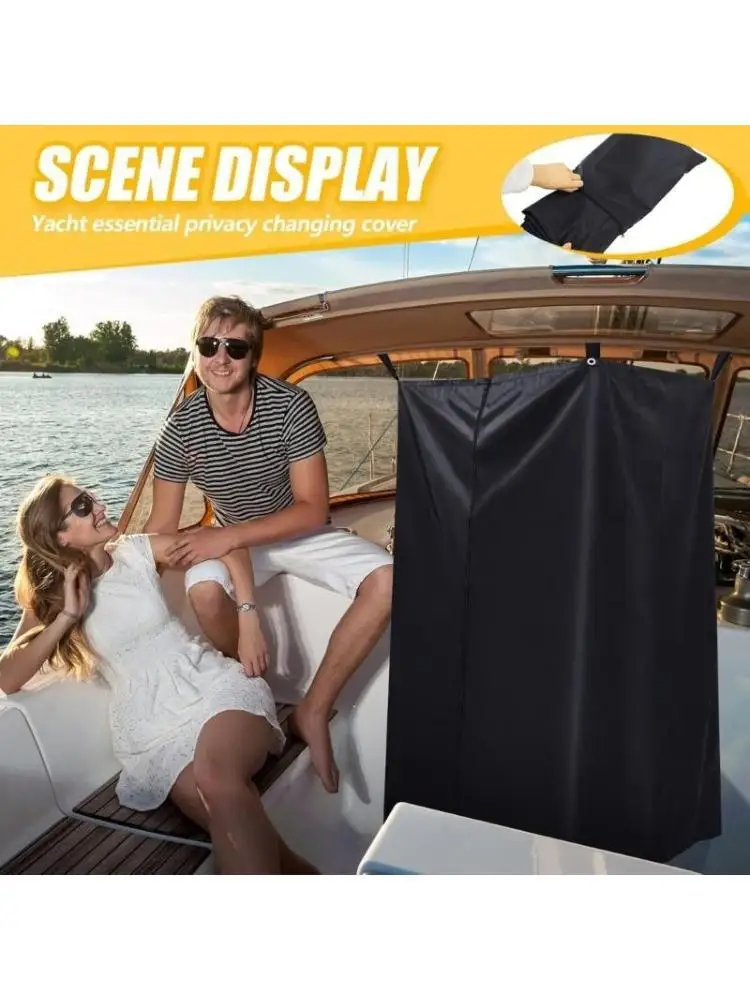 

652F Boats Changing Room Portable Privacy Curtains Waterproof Oxford Cloth Shelter