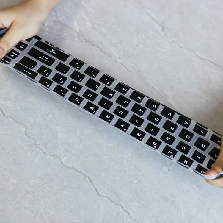 Silicone Keyboard Cover skin Protector for 15.6