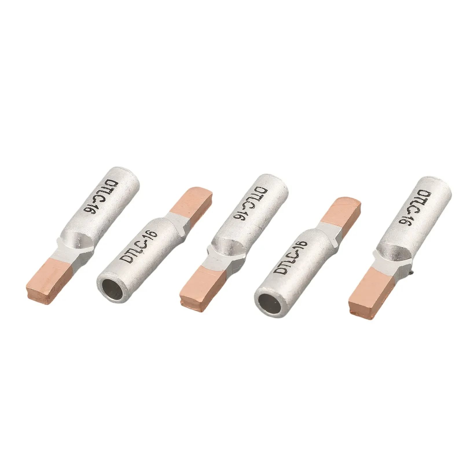10 Uds terminales de aluminio y cobre DTLC-16 terminales de engarzado de Cable conector de Cable para varios disyuntores piezas de repuesto