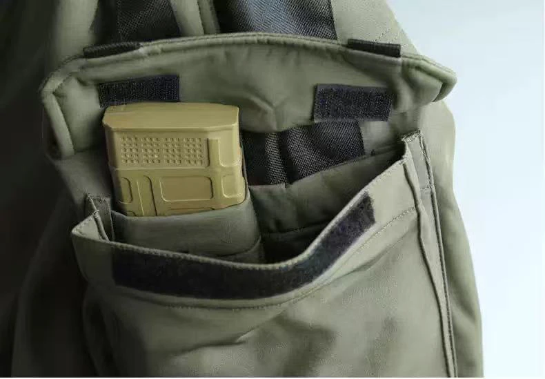 الرجال التكتيكية العسكرية الشتاء الخريف الصوف سترات مضادة للماء الرياضة المشي لمسافات طويلة التخييم تسلق في الهواء الطلق هود معطف الصيد القتالية #5