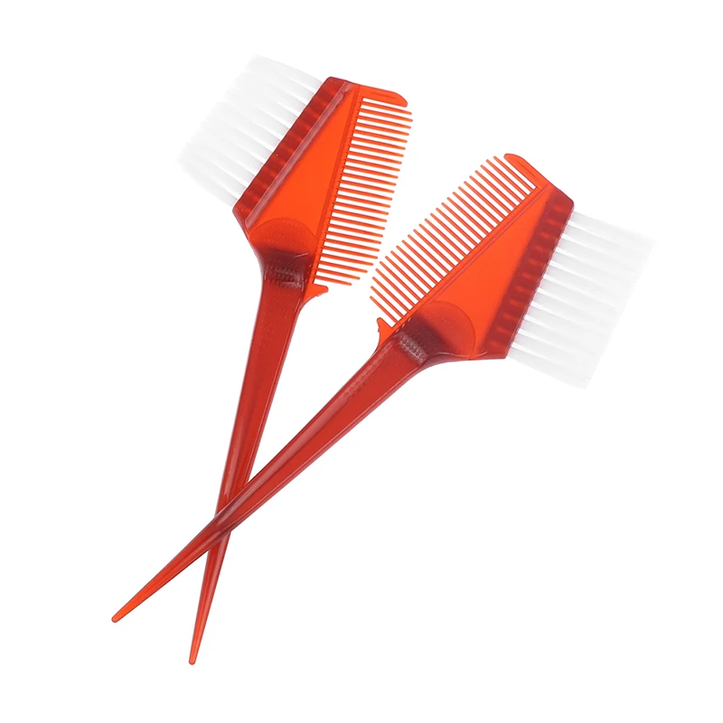 

New Hair Dye Brush Plastic Hair Color Applicator Brush With Comb Barber Salon Tint Hairdressing Styling Tool