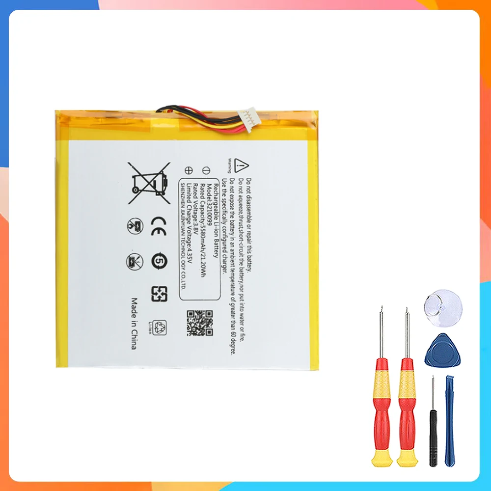 Nouvelle batterie de remplacement pour tablette PC, haute capacité, pièces de rechange pour Blackview Tab 6