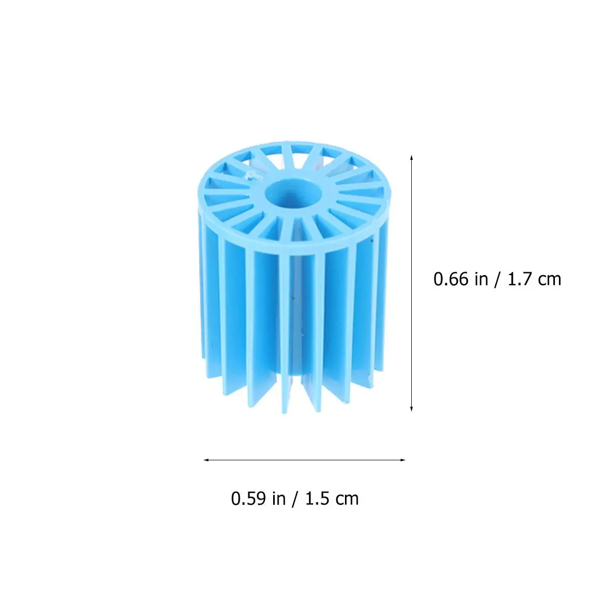 

100 Pcs Bio Balls Filter Media Freshwater Saltwater Aquarium Fish Tank Stable Water Quality PVC Easy Use Pet Supplies