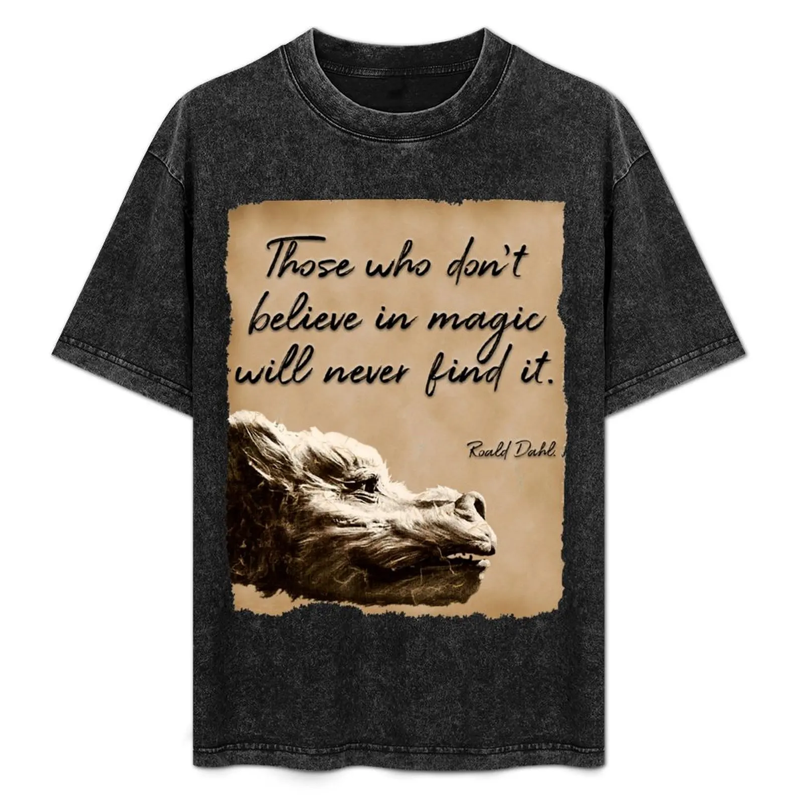 The Neverending Story Roald Dahl T-Shirt graphic tee shirt Blouse Men's t-shirts