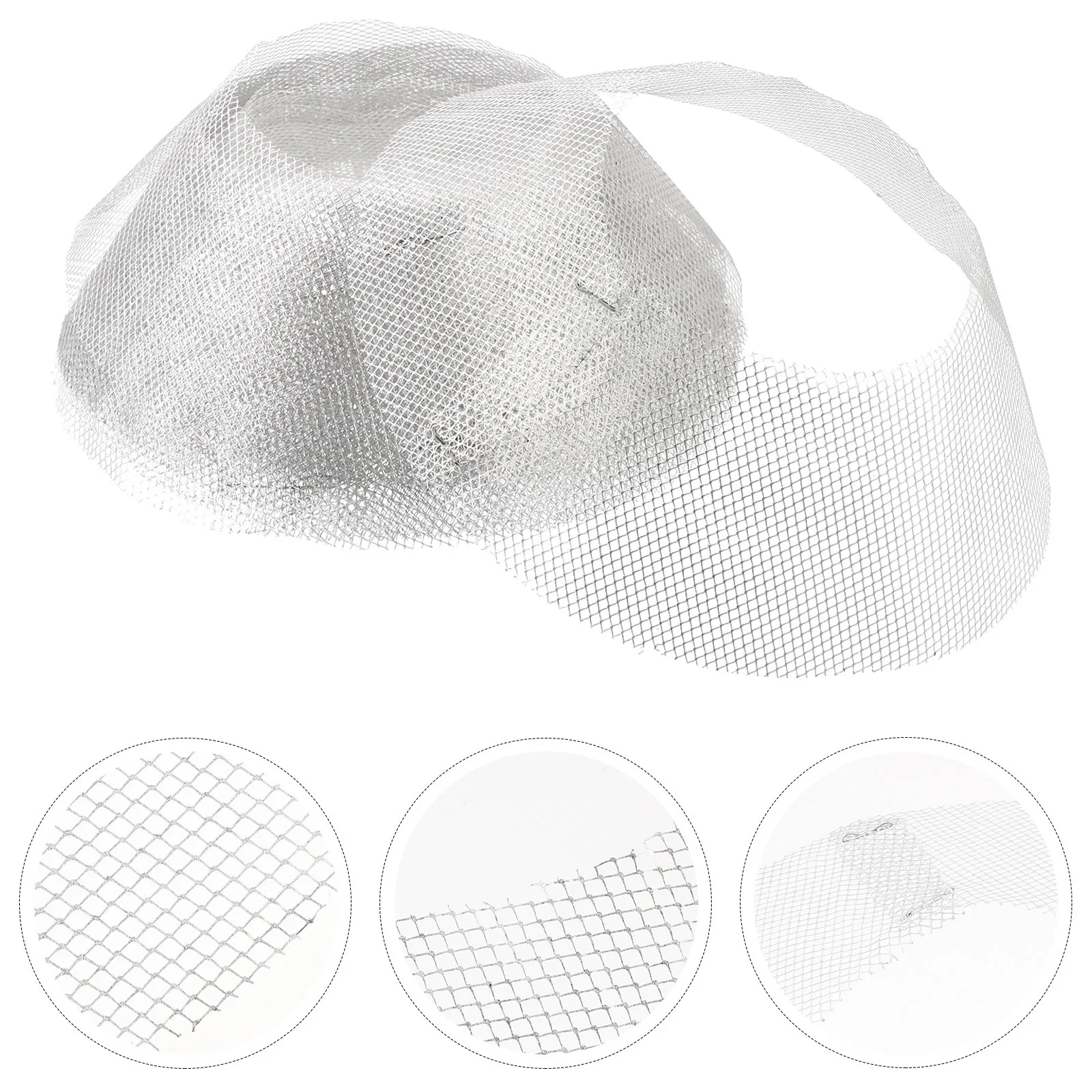 10Pcs Range Hood Filter Net Household Kitchen Ventilator Filter Sturdy Grease Mesh Replacement Cooker Hood Net