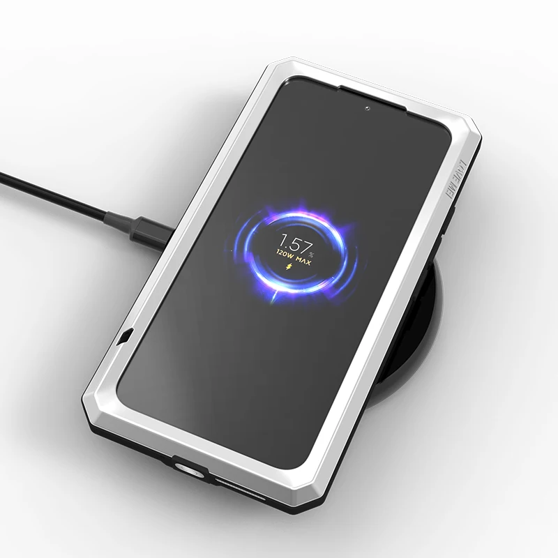 

Original Love Mei Metal Cases For Xiaomi 14 Pro Mi 14 15 Case Mi14 15pro Cover Shockproof Heavy Duty Silicone Fundas With Glass