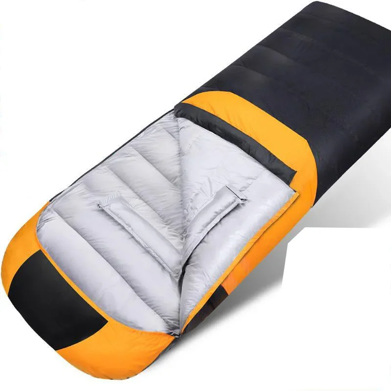 High Quality Sleeping Bag Custom Sleep Bags Two Person Pakistan Thermal Adult Fabric For Canvas 4 Season Sleeping Bag