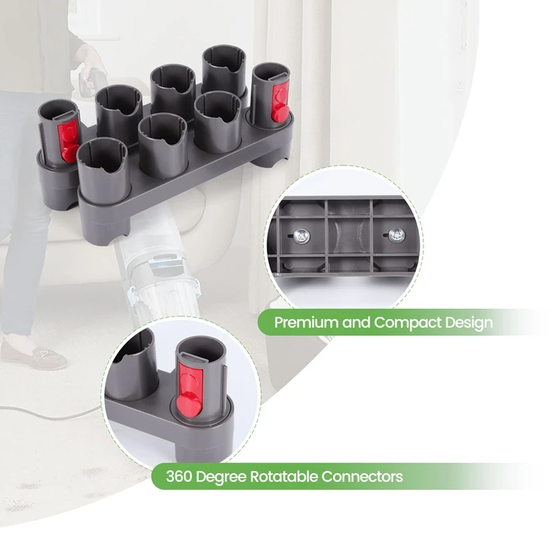 Soporte de accesorios para Dyson V15 V11 V10 V8 V7 soporte para aspiradora accesorios montaje en pared